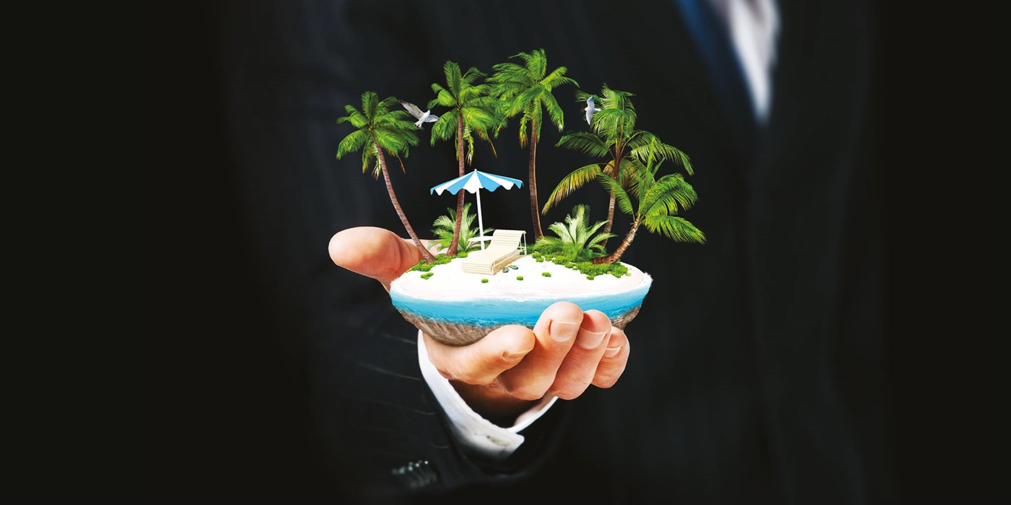 Een miniatuur van De Vakantiebeurs.